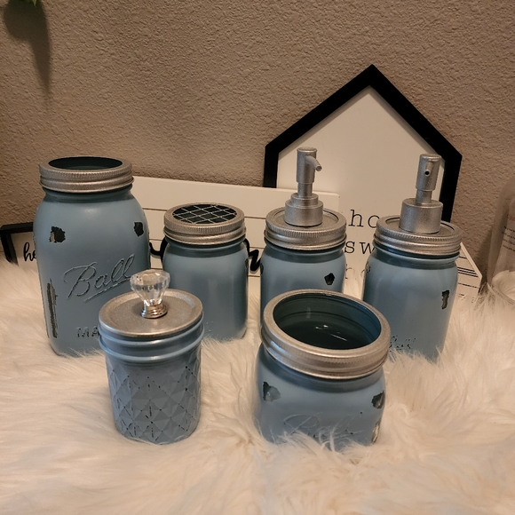 New Bathroom mason jar